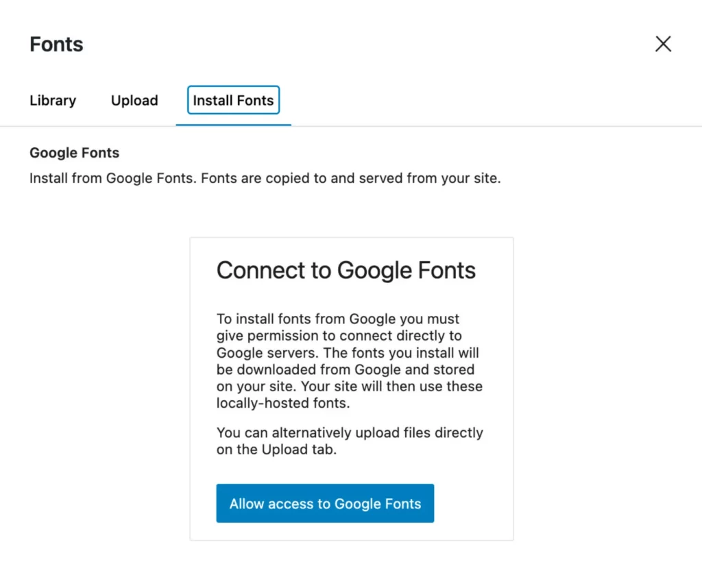 install new fonts 